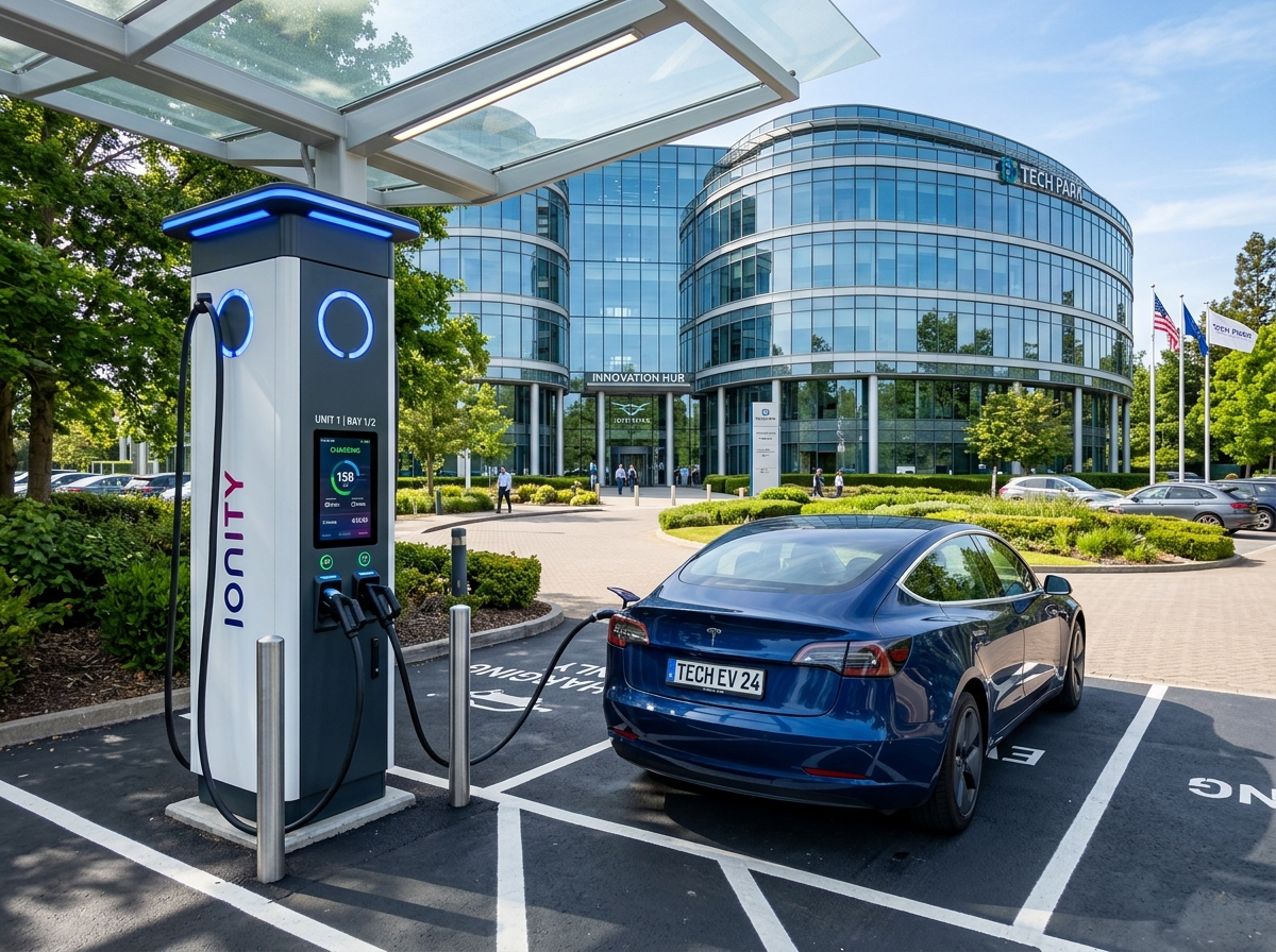 ESYGO EV Charging Station Carnival Infopark